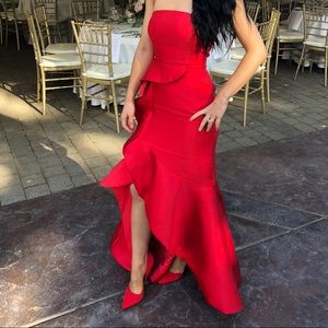 Red dress - brand : fame and partners